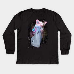 Snow Maiden Kids Long Sleeve T-Shirt